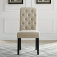 thumbnail image 4 of Roundhill Furniture Leviton Tufted Parsons Dining Chair - Set of 2, 4 of 4