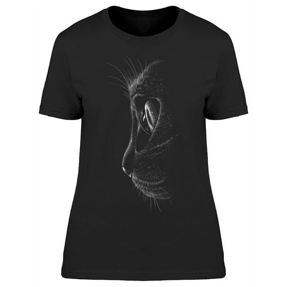 Cat Sketch Pencil T-Shirt Women -Image by Shutterstock, Female 3X-Large