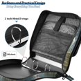 thumbnail image 4 of FORMRS Zipper Binder with Shoulder Strap 2-inch Ring 500 Sheet Capacity File Bag, Wooden Boat, 4 of 5