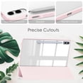 thumbnail image 6 of Dteck Case for Samsung Galaxy Tab S10+ 2024 with S Pen Holder, Smart Cover with Clear Transparent Back Flip Protective Shell for Galaxy Tab S10 Plus 12.4" SM-X820,Rosegold, 6 of 8