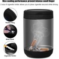 thumbnail image 4 of Cenicero de taza para coche Sailing con tapa y luz LED 11*6,5 cm cubo de ceniza decorativo, 4 of 5
