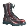 thumbnail image 2 of Demonia ROCKY-10 - 10 Eyelet Combat Biker Goth Punk S/T Blk Leather Calf Bt-Blk Leather-13, 2 of 2