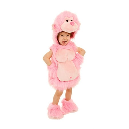 Girls Infant Pink Gemma the Gorilla Halloween