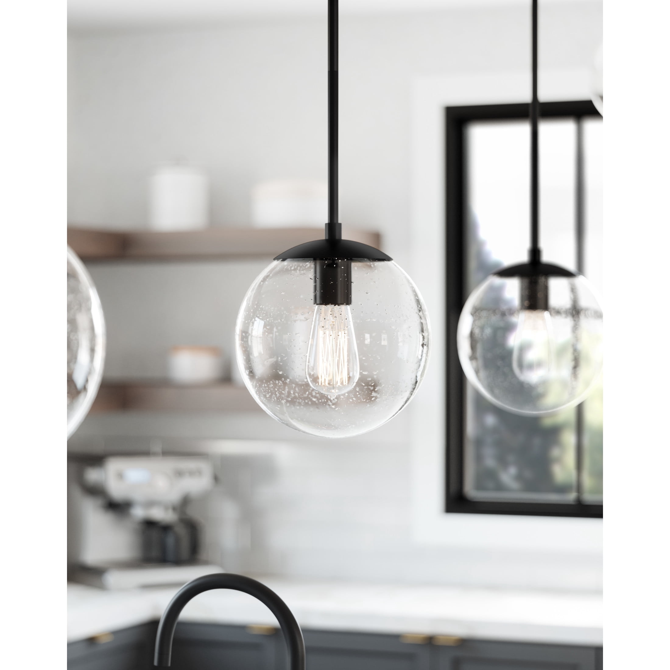 4.75 Inch Frosted Replacement Glass Shade, Millbridge Collection, White – Design House, 154260