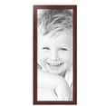 thumbnail image 2 of ArtToFrames 14" x 35" Cherry Picture Frame, 14x35 inch Red MDF Poster Frame (WOM-4333),  Pack, 2 of 8