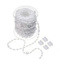 thumbnail image 2 of 20 Pcs Connecteurs de Chaîne de Rideaux en Plastique Blanc, 2 of 5