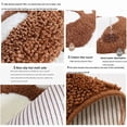 thumbnail image 4 of 16"X 24" Big Feet Shape Rugs Non Slip Rugs Floor Door Mat Bathroom Bath Mat, 4 of 6