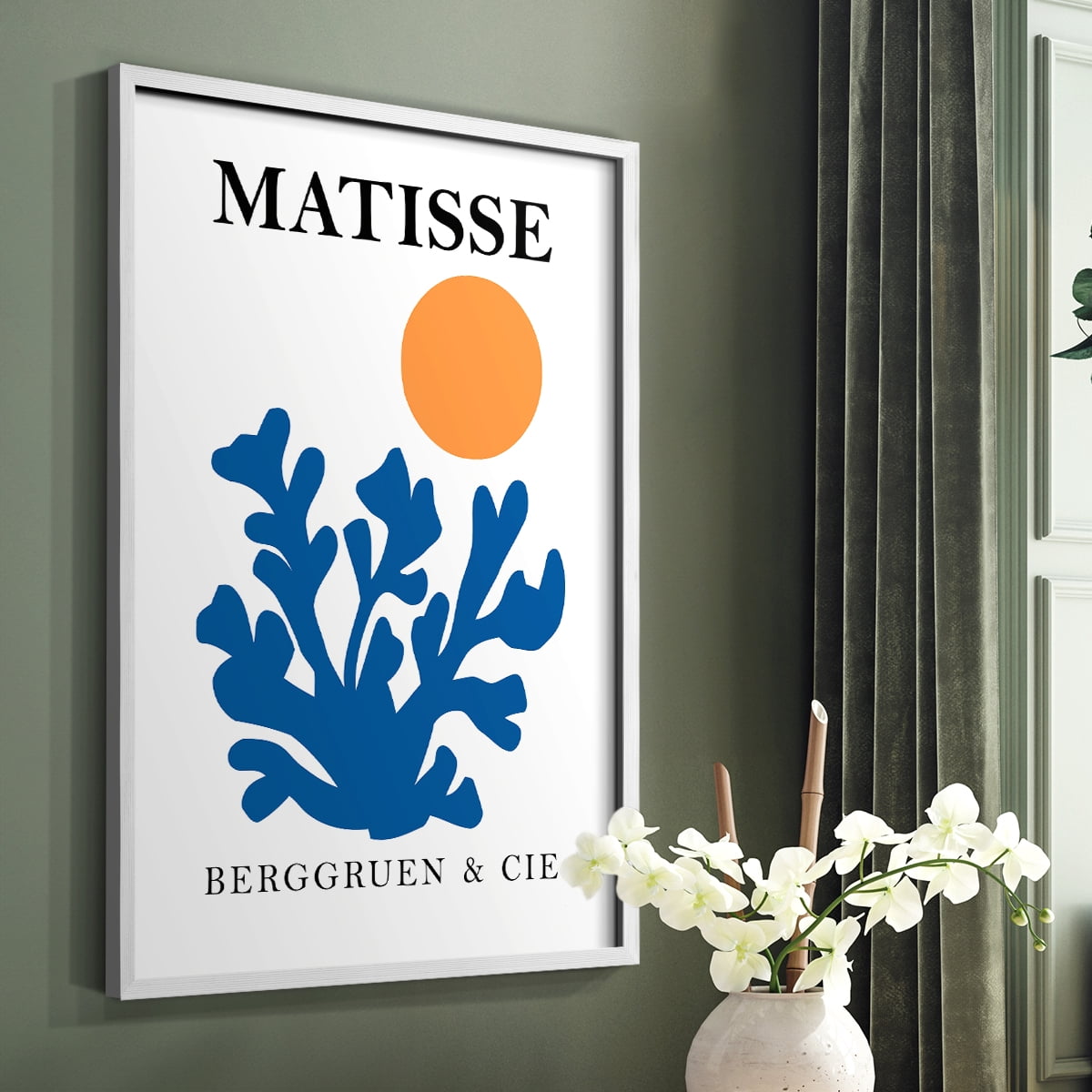 Matisse CCLXXXVIII in Solid Wood 8 x 10 Framed Print