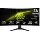 thumbnail image 1 of Monitor Curvo para Gaming MSI mag 346CQ UltraWide VA 180 Hz HDR Ready 34 Pulgadas 1500R, 1 of 8