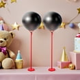 thumbnail image 2 of LOLIPPYY 50pcs Balloon Sticks With Base: Party Balloon Stand Kit For Weddings Birthdays - Long Sticks With Base For Tabletop Decorations, 2 of 7