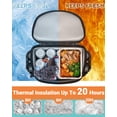 thumbnail image 2 of Mochila aislante a prueba de fugas Cooler Tuwubi para 30 latas, gris, 2 of 7