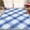 Blue Tone, variant on ZACOO 5'x7' Machine Washable Area Rug, Non‑Slip Ultra Thin Plaid Grid Printed Carpet for Dorm Home Office Playroom, Green