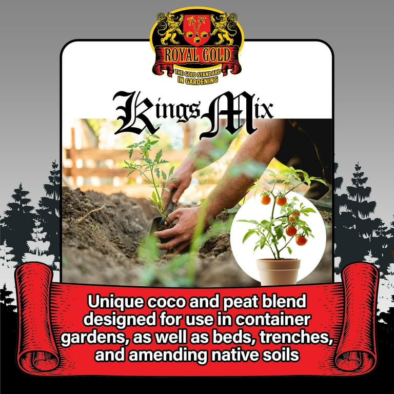 Royal Gold Kings Mix All Purpose Growing Medium, Coco Peat Blend