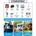 thumbnail image 4 of YSOLX 200W Car Power Inverter for Vehicles Charger Adapter Outlets DC 12V to 110V AC for Road Strip, 4 of 7