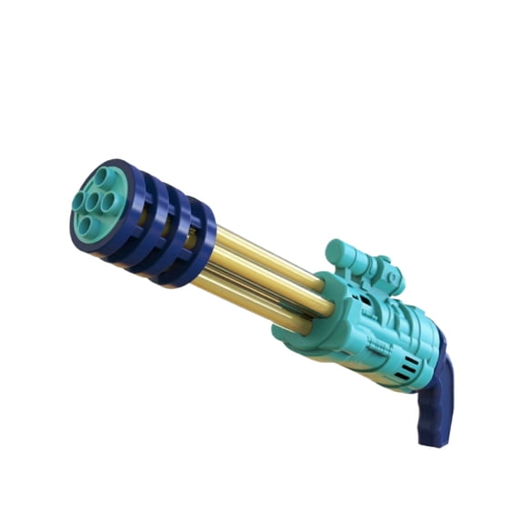 High Pressure Water Blaster with 30 Hole Nozzle System Long Range Water Spray Toy for Pool Beach Backyard Party, 20 Inch Blue