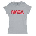 thumbnail image 5 of Vintage NASA Worm Logo T-Shirt Astronaut Space Exploration Emblem Women's Tee, 5 of 7