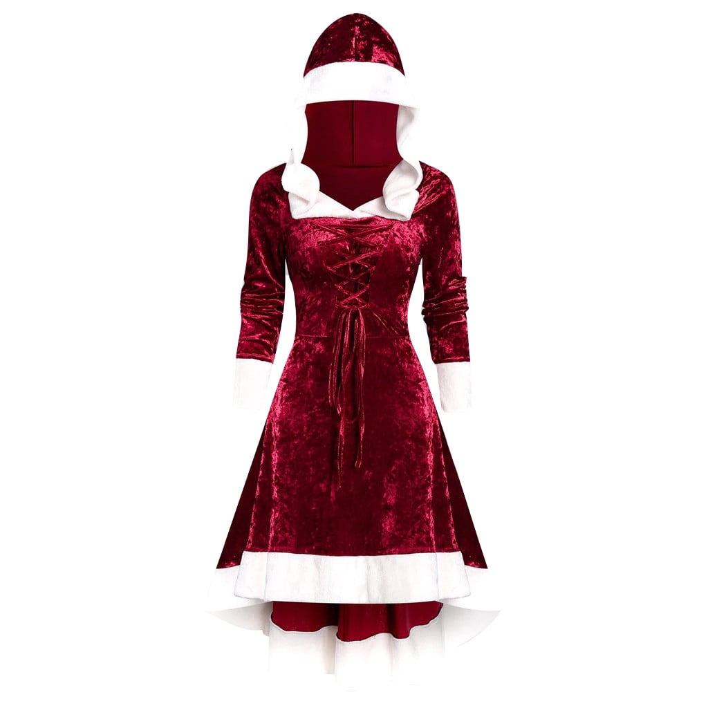 high low flannel dress