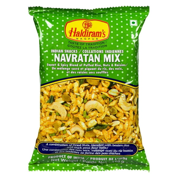 Haldiram Navaratan Chiwda, Indian snacks
