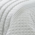 thumbnail image 3 of HIG 7 Piece Embroidery White Bed in a Bag, Modern and Stylish Comforter Set, Queen for Adults, 3 of 8