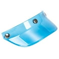 thumbnail image 4 of ikayaa Universal 3 Snap-Button Visor Flip Up Wind Shield for Open Face Motorcycle Helmet, 4 of 7