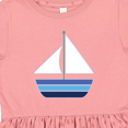 thumbnail image 4 of Inktastic Sailboat Nautical Sailing Girls Toddler Dress, 4 of 5