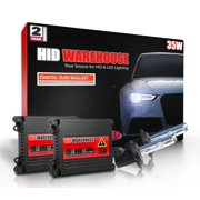 HID-Warehouse HID Kit Xenon Light Headlight H7 5000K - Bright White