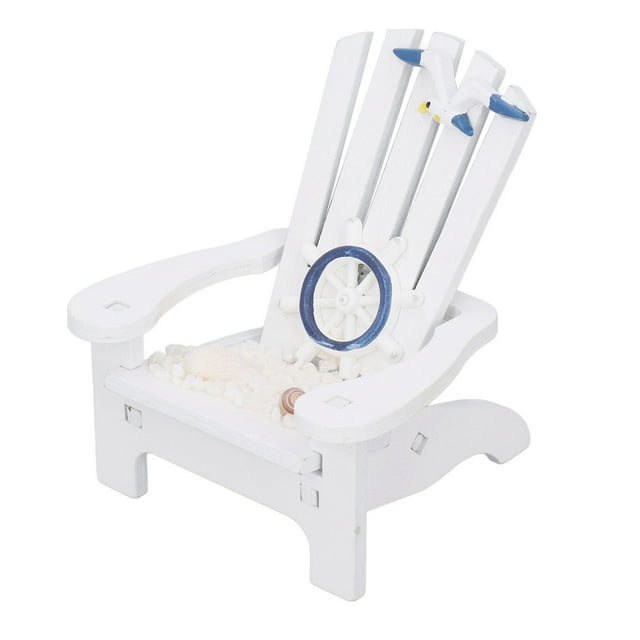 Mini Beach Wooden Chair,Mini Beach Chair Ornament Nautical Beach Chair Ornament Mini Beach Chair Model Leading Edge Technology