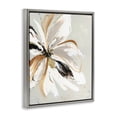 thumbnail image 4 of Expressive Cornelia Flower Gray Framed Floater Canvas Wall Art, design by Design Fabrikken, 4 of 10