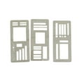 thumbnail image 1 of Handmade Flexible 3-Pack Reusable Record Template Stencils - Ideal for Notebooks, Diaries & Crafting - Durable & Portable Drafting Tool, 1 of 8