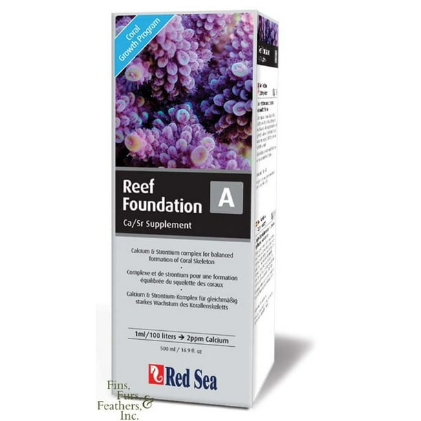 Red Sea Fish Pharm ARE22013 Reef Foundation Calcium/Strontium