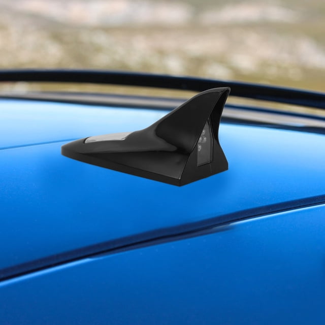 unbranded 1Jgo Antena Shark Fin Con Luz LED De Advertencia Para Conducción