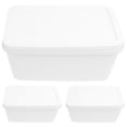 thumbnail image 1 of 3Pcs Ice Cream Freezer Container Freezer Preservation Holder Ice Cream Holder Large Storage Holder, 1 of 8