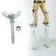 thumbnail image 1 of Piezas de repuesto para zancos de paneles de yeso, correa de banda para piernas, Kit de correa de fijación de piernas ajustable 1 Uds tornillo Cola Suela de zanco con tornillo para paneles de yeso, 1 of 8