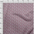 thumbnail image 3 of oneOone Cotton Poplin Maroon Fabric Dragonfruit Dress Material Fabric Print Fabric By The Yard 42 Inch Wide, 3 of 4