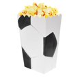 thumbnail image 1 of Juego de vajilla desechable para fiesta de cumpleaños con temática de fútbol blanco, decoraciones de globos para Baby Shower, suministros para fiesta de fútbol para niños, 1 of 4