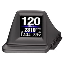 P8 Car HUD Digital Head Up Display Speedometer,OBD GPS Dual System RPM Smart Gauge Overspeed Warning Water Temperature Voltage for Most Vehicles After 2008