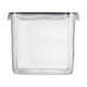 thumbnail image 4 of Recipientes de plástico transparente con tapa - Conjunto hermético de 5 para almacenar alimentos, organización apilable para la despensa de la cocina para harina, arroz, cereales y aperitivos, 4 of 9