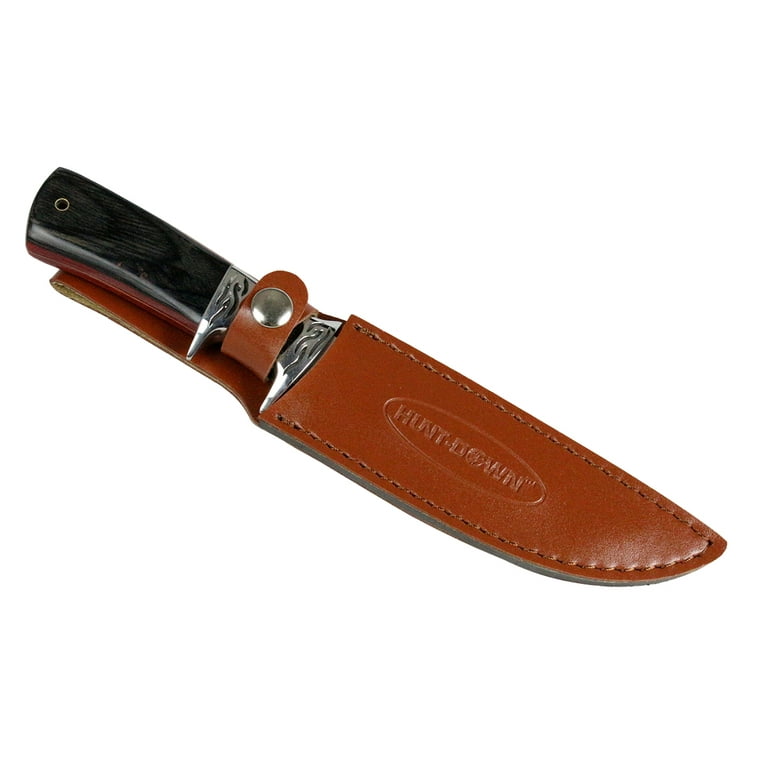 10.5 Wholesale Hunting Knife With Nylon Sheath & Blade Sharpener