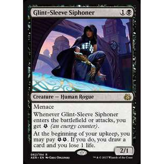MtG Aether Revolt Rare Glint-Sleeve Siphoner (Foil) #62