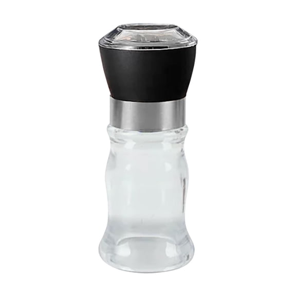 1 Pc Pepper Mill Grinder, Generic Manual Salt and Pepper Grinder Refillable Seasoning Bottle Spice Grinding Containers Adjustable Mill Kitchen Gadgets