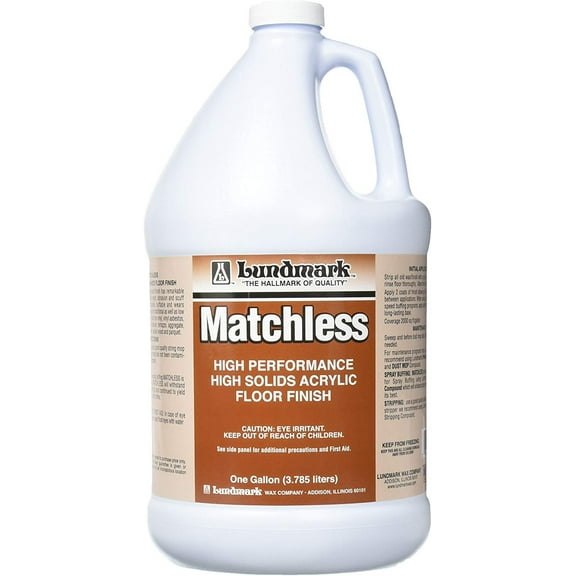 Lundmark Matchless High Performance Floor Finish Floor Polish - 1-Gallon
