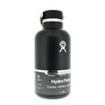 thumbnail image 2 of Hydro Flask Wide Mouth Water Bottle with Flex Cap Black 64oz/1.9 Liter, 2 of 3