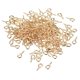 thumbnail image 1 of 200uds Pequeño Tornillo Ojo Pasadores Ganchos Mini Ojales Tornillos Roscados, 4,5x10x1,2mm Autorroscante Tornillo para Joyería Fabricación Accesorios Bricolaje Artesanía, Claro Oro, 1 of 5