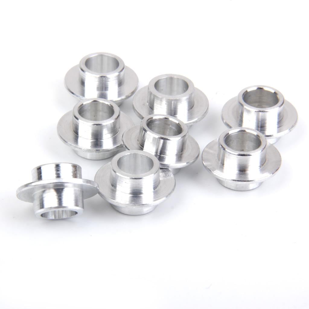 8 X Skateboard Scooter Roller Inline Skate Wheels Bearing Spacer Accessory 8mm 