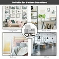 thumbnail image 4 of Costway Set of 2 Dual-use Upholstered Rocking Chair w/Pillow Light Grey, 4 of 11