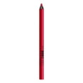 thumbnail image 3 of (3 pack) NYX Professional Makeup Line Loud Longwear Matte Lip Liner, Lip Pencil, Rebel Red, 0.04 oz, 3 of 13