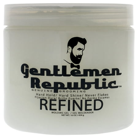 Gentlemen Republic Refined Molding Hair Gel for Men, 16 Oz