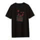 thumbnail image 4 of Camiseta de manga corta para mujer, camisetas de verano, ropa cómoda de moda, camisetas para la playa, desplazamientos, compras, vacaciones, negro SG, 4 of 10