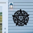thumbnail image 5 of HELLOYOUNG Pentagram Metal Wall Art Decor Modern Star Sculpture for Home Decor, Premium Iron Wall Hanging Decor Gift for Living Room Bedroom Office, 5 of 6