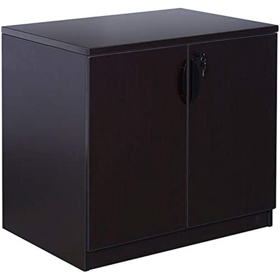 Boss Office Products Storage Cabinet - Mocha